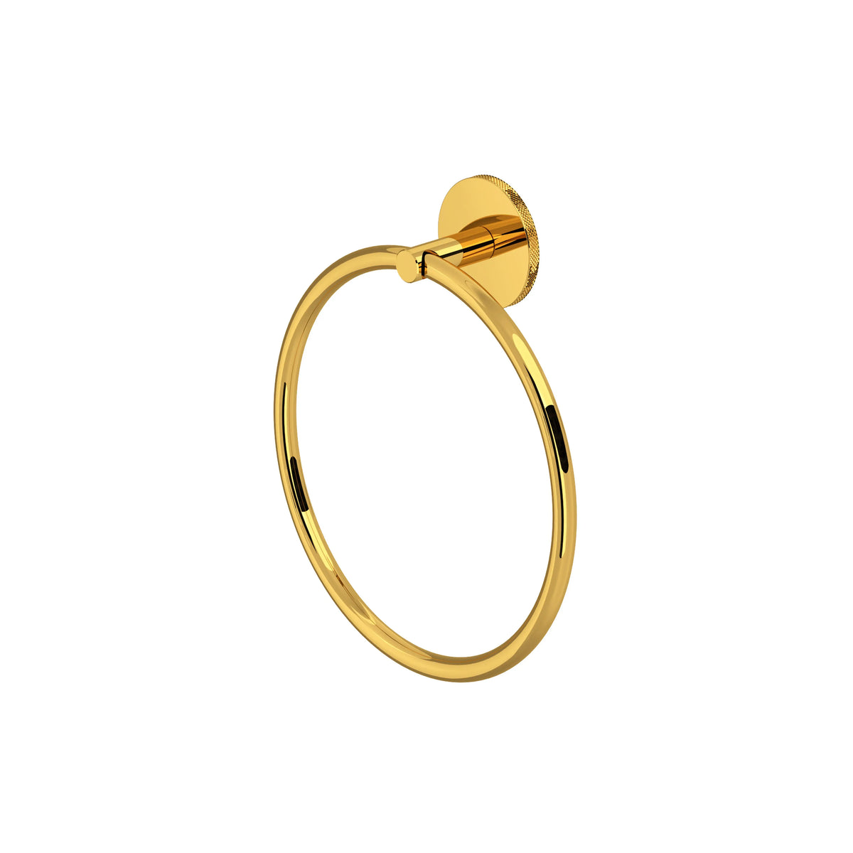 ROHL Amahle Towel Ring AM25WTR - Unlacquered Brass