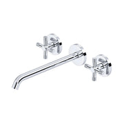 ROHL Amahle Wall Mount Tub Filler Trim With C-Spout TAM06W3XM - Polished Chrome