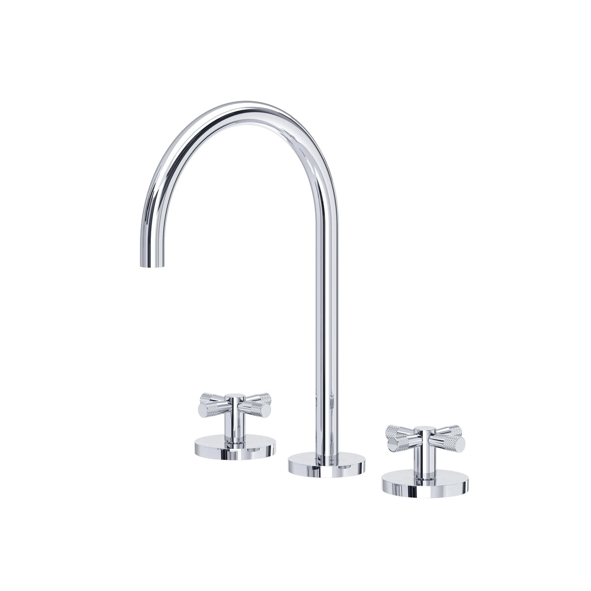 ROHL Amahle Widespread Lavatory Faucet With C-Spout AM08D3XM - Polished Chrome