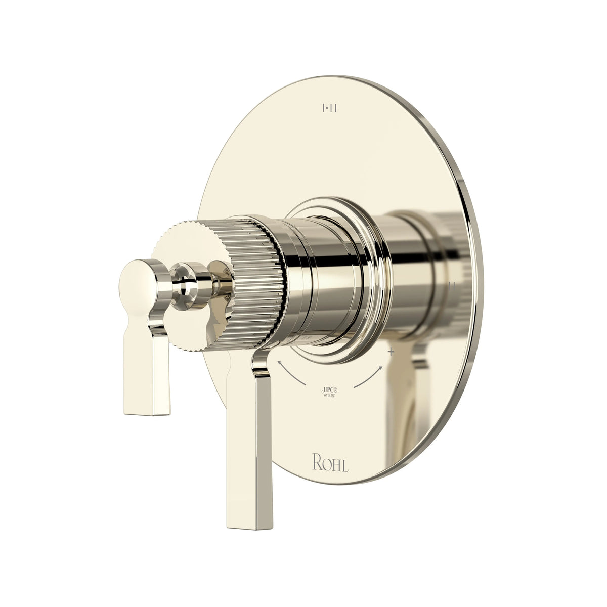ROHL Apadana 1/2" Therm & Pressure Balance Trim With 3 Functions TAD23W1 - Polished Nickel