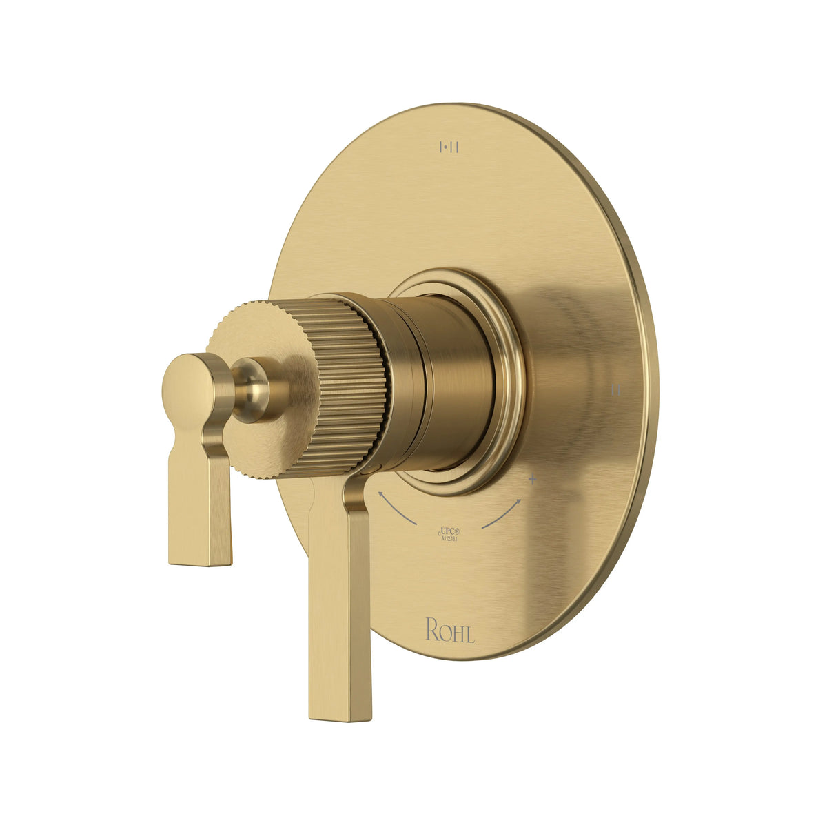 ROHL Apadana 1/2" Therm & Pressure Balance Trim With 3 Functions TAD23W1 - Antique Gold