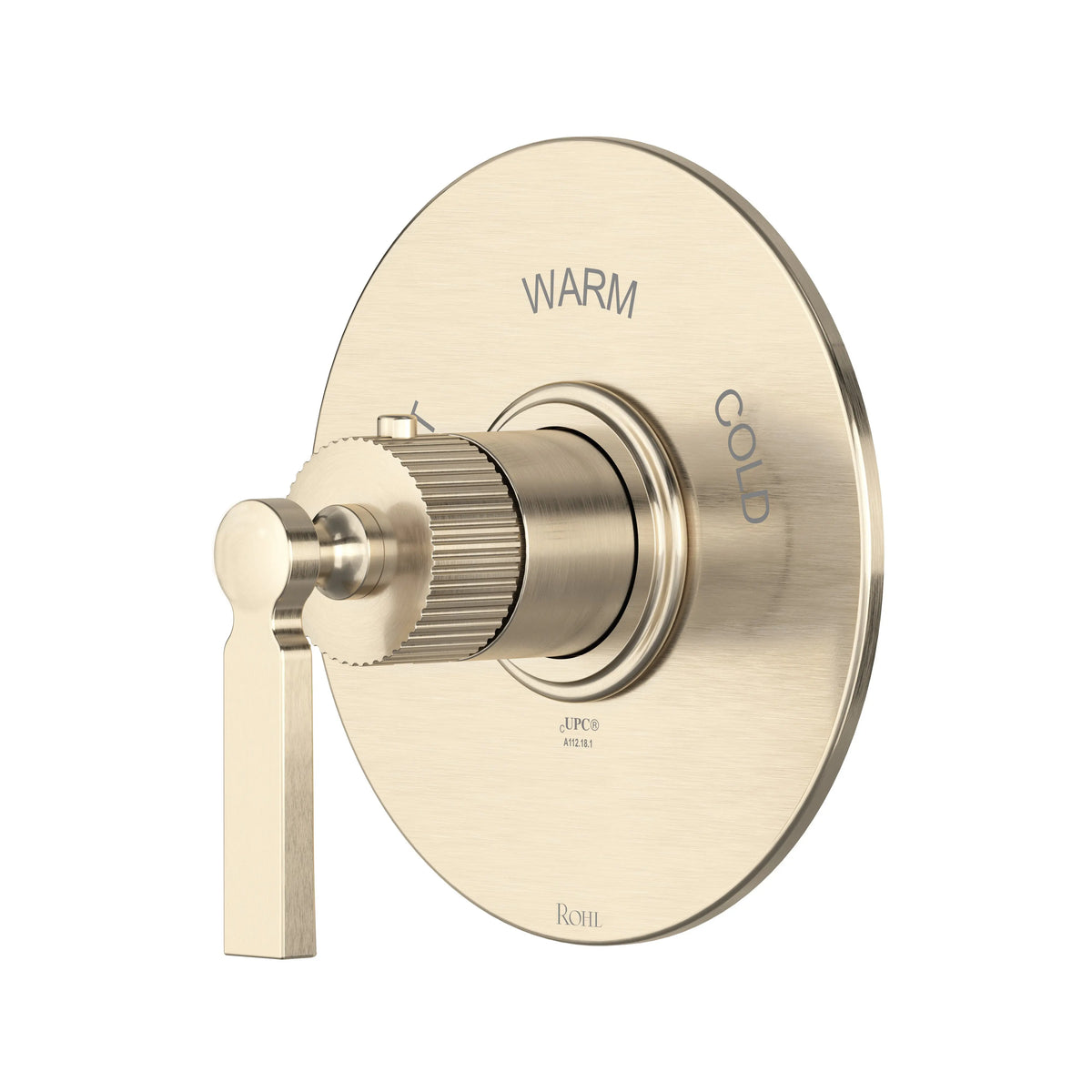 ROHL Apadana 3/4" Thermostatic Trim Without Volume Control TAD13W1 - Satin Nickel