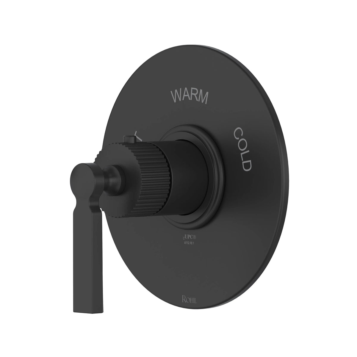 ROHL Apadana 3/4" Thermostatic Trim Without Volume Control TAD13W1 - Matte Black