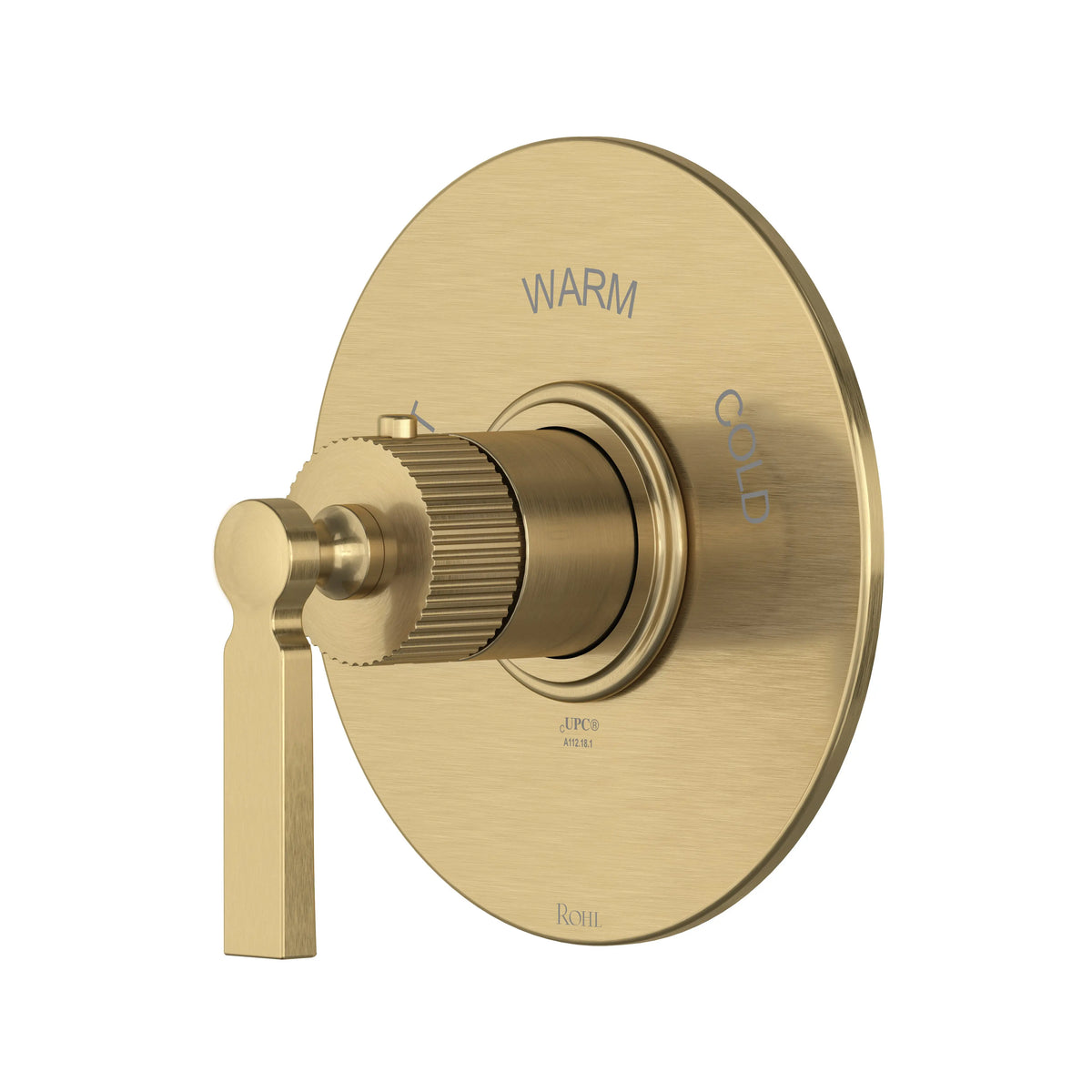 ROHL Apadana 3/4" Thermostatic Trim Without Volume Control TAD13W1 - Antique Gold