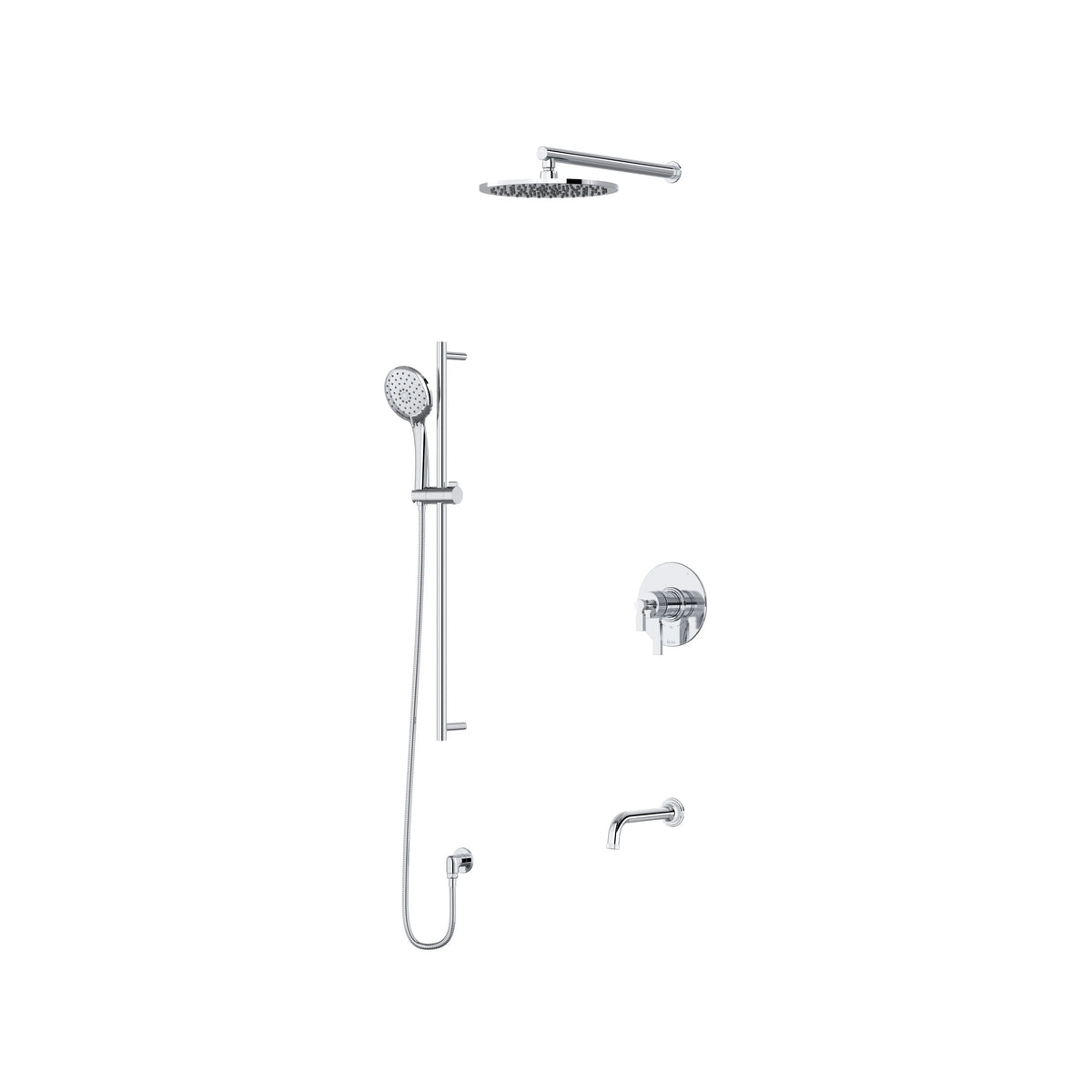 ROHL Apadana Shower Kit 1345 Trim TKIT1345AD - Polished Chrome