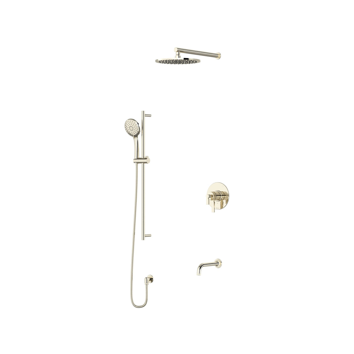 ROHL Apadana Shower Kit 1345 Trim TKIT1345AD - Polished Nickel