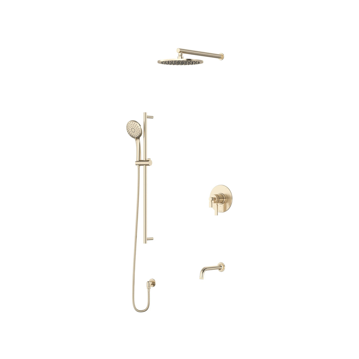 ROHL Apadana Shower Kit 1345 Trim TKIT1345AD - Satin Nickel