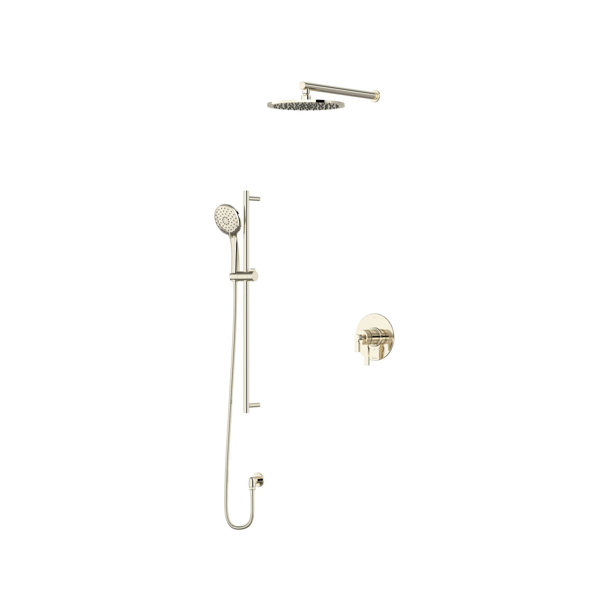 ROHL Apadana Shower Kit 323 Trim TKIT323AD - Polished Nickel