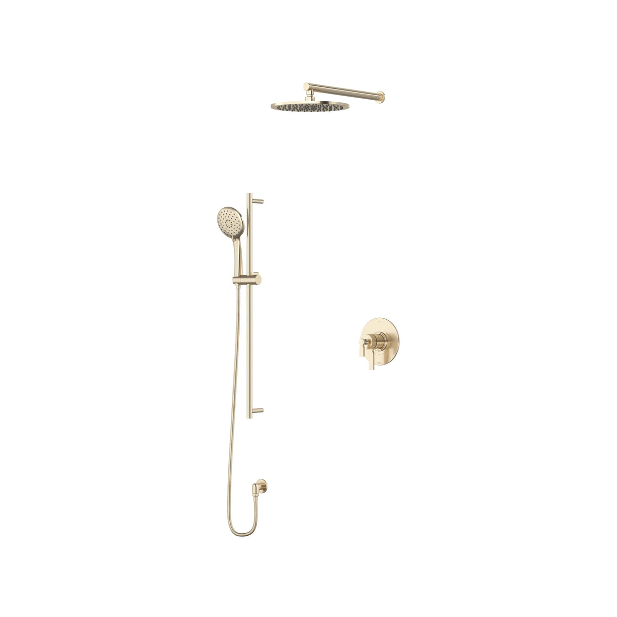 ROHL Apadana Shower Kit 323 Trim TKIT323AD - Satin Nickel