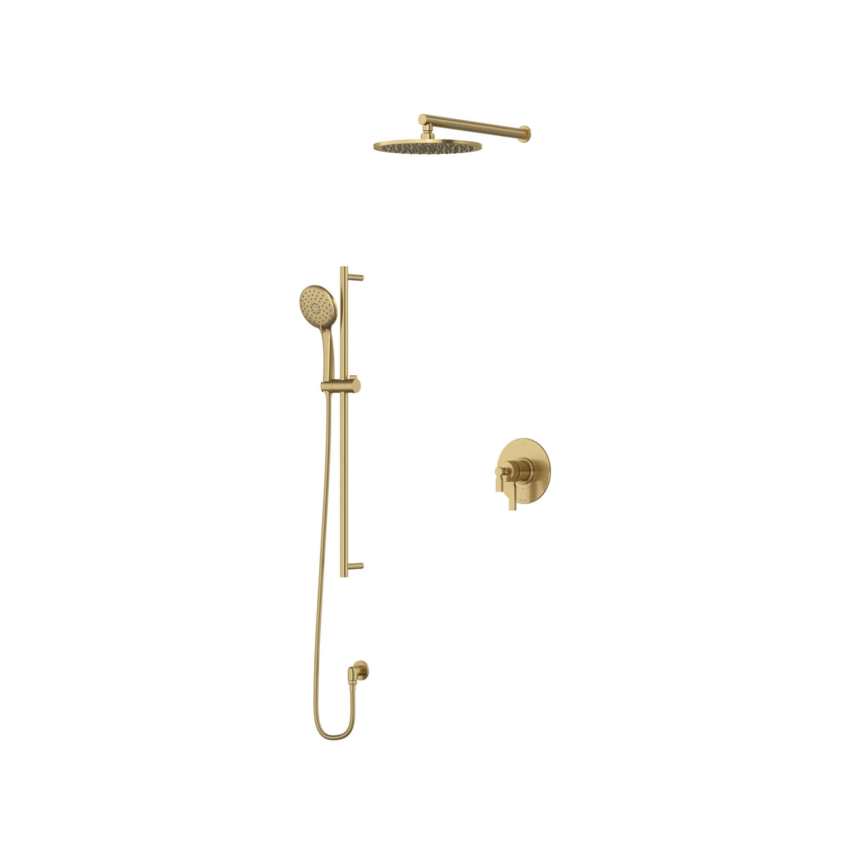ROHL Apadana Shower Kit 323 Trim TKIT323AD - Antique Gold