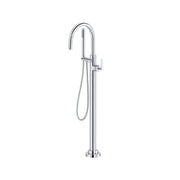 ROHL Apadana Single Hole Floor Mount Tub Filler Trim TAD06HF1 - Polished Chrome