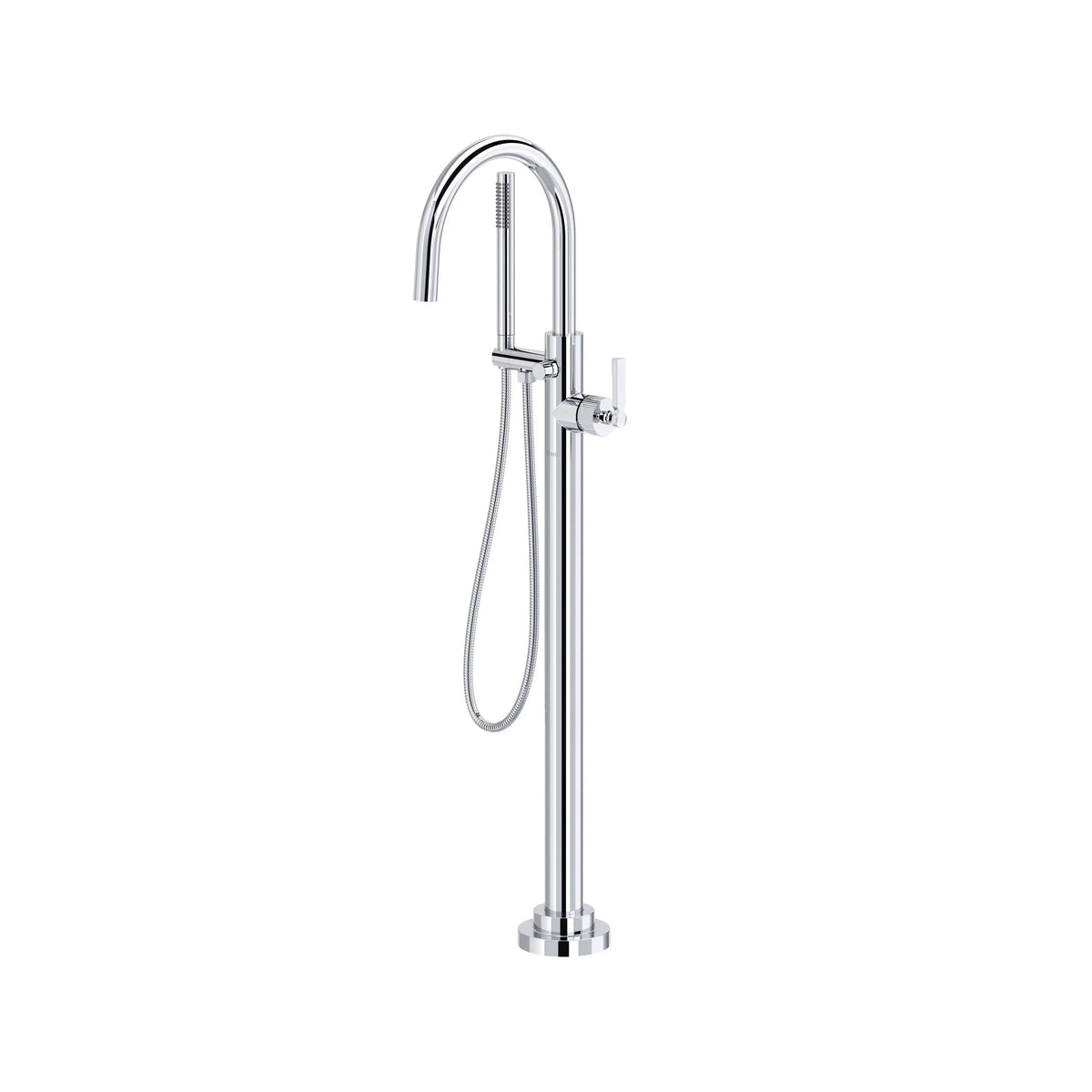 ROHL Apadana Single Hole Floor Mount Tub Filler Trim TAD06HF1 - Polished Chrome