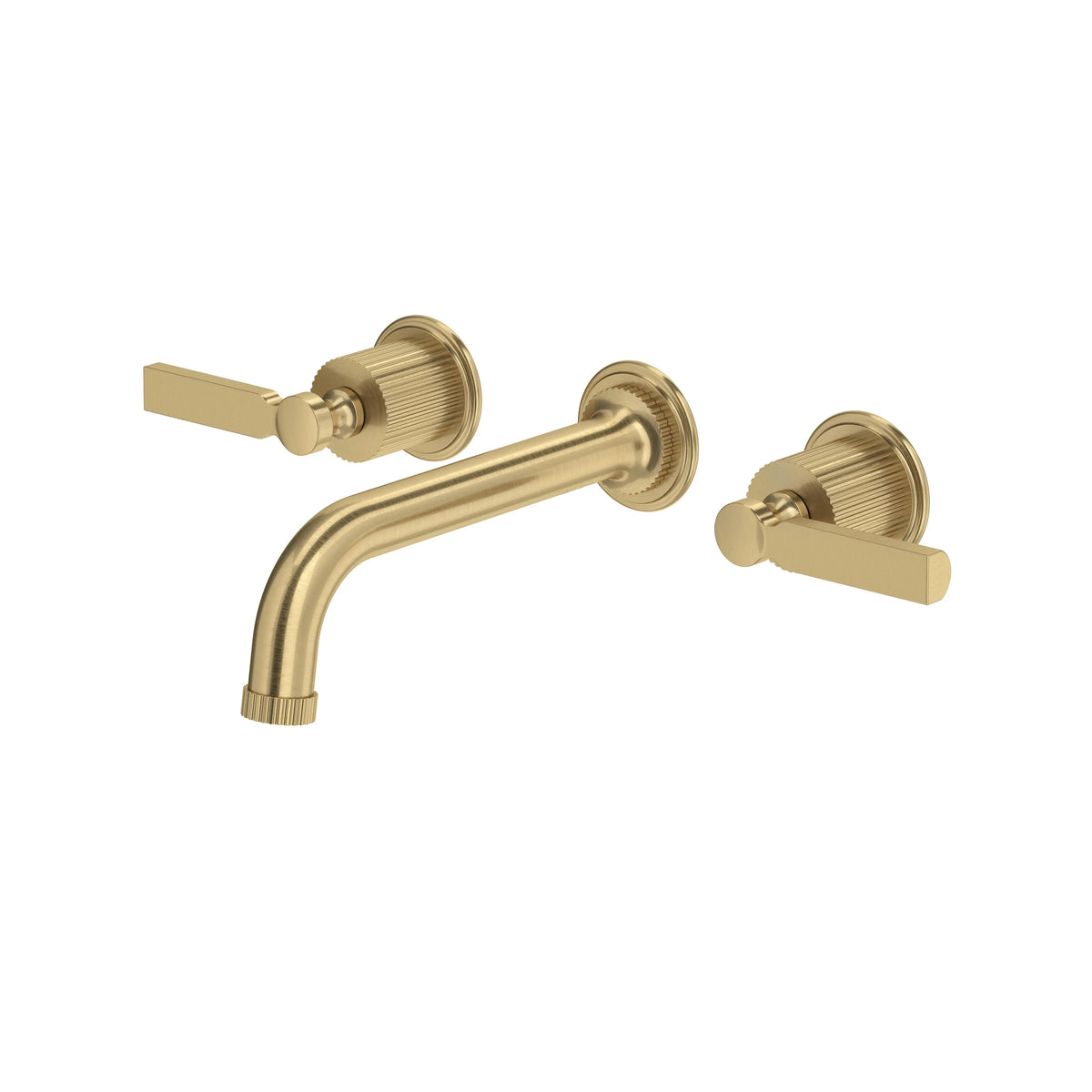 ROHL Apadana Wall Mount Lavatory Faucet Trim TAD08W3LM - Antique Gold