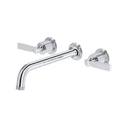 ROHL Apadana Wall Mount Tub Filler Trim With C-Spout TAD06W3LM - Polished Chrome