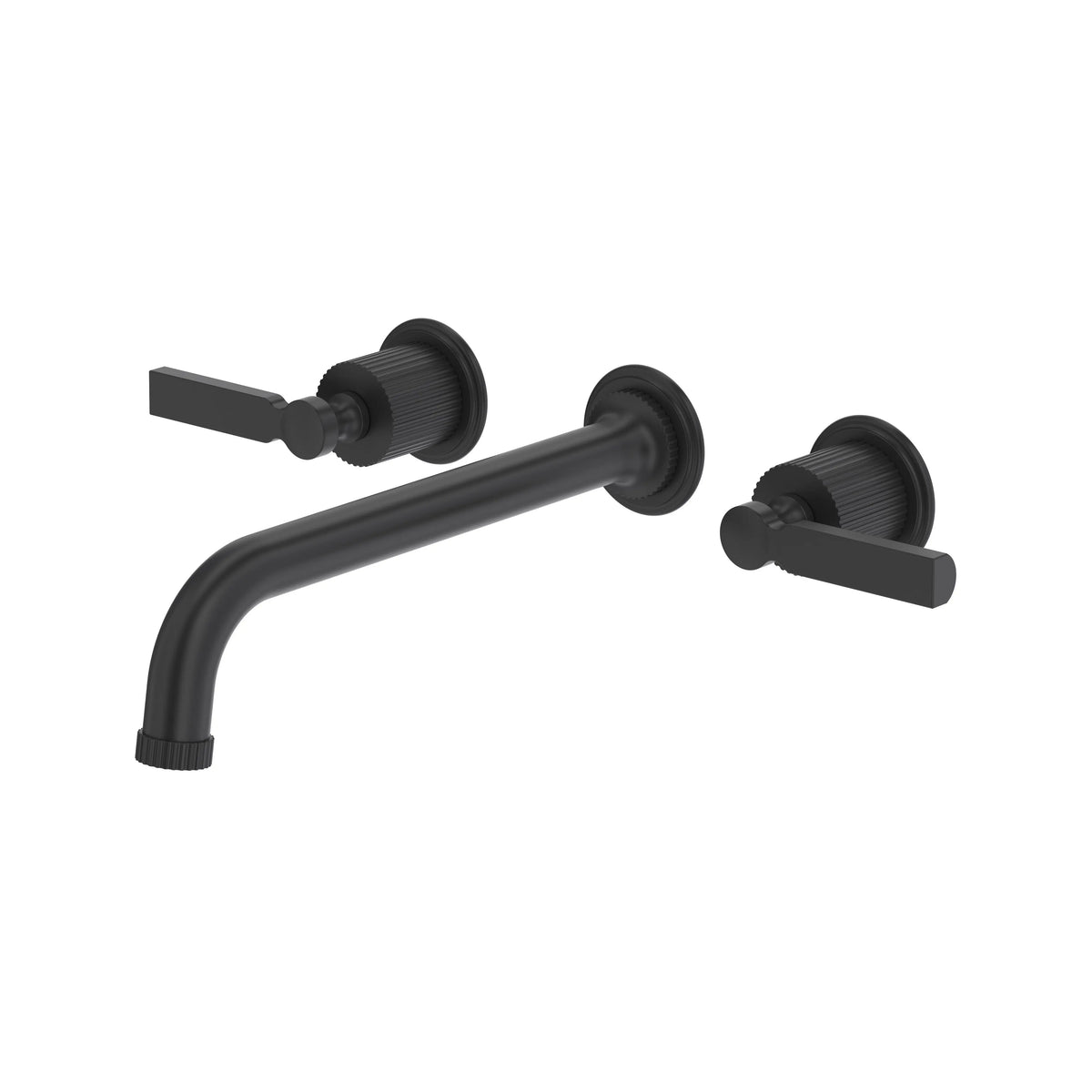 ROHL Apadana Wall Mount Tub Filler Trim With C-Spout TAD06W3LM - Matte Black