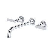 ROHL Apadana Wall Mount Tub Filler Trim With C-Spout TAD06W3LR - Polished Chrome