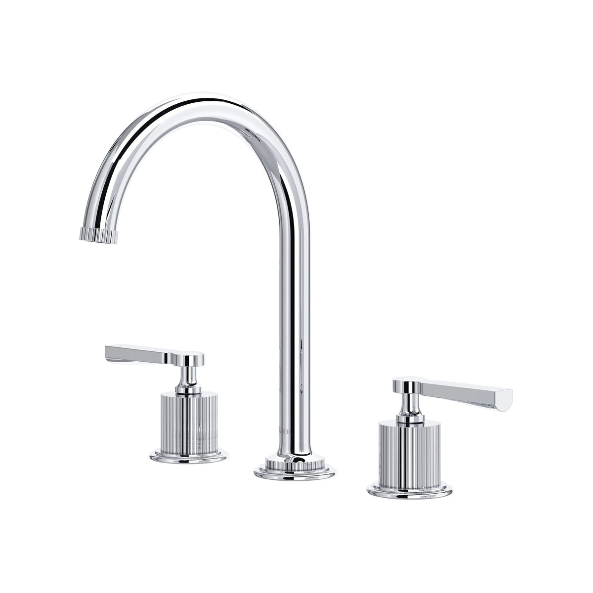 ROHL Apadana Widespread Lavatory Faucet With C-Spout AD08D3LM - Polished Chrome