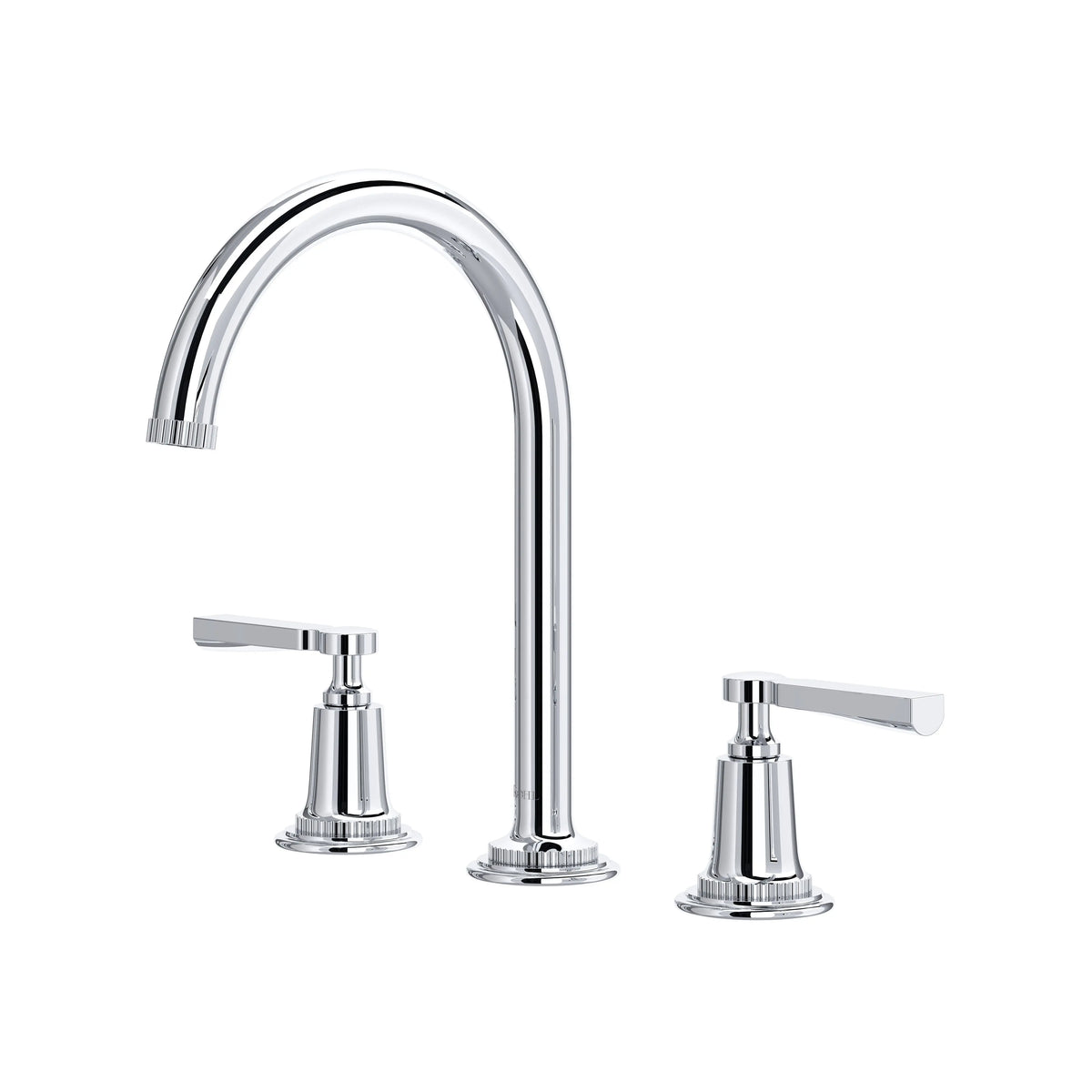 ROHL Apadana Widespread Lavatory Faucet With C-Spout AD08D3LR - Polished Chrome