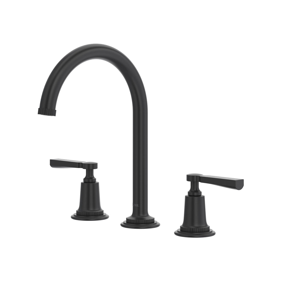 ROHL Apadana Widespread Lavatory Faucet With C-Spout AD08D3LR - Matte Black