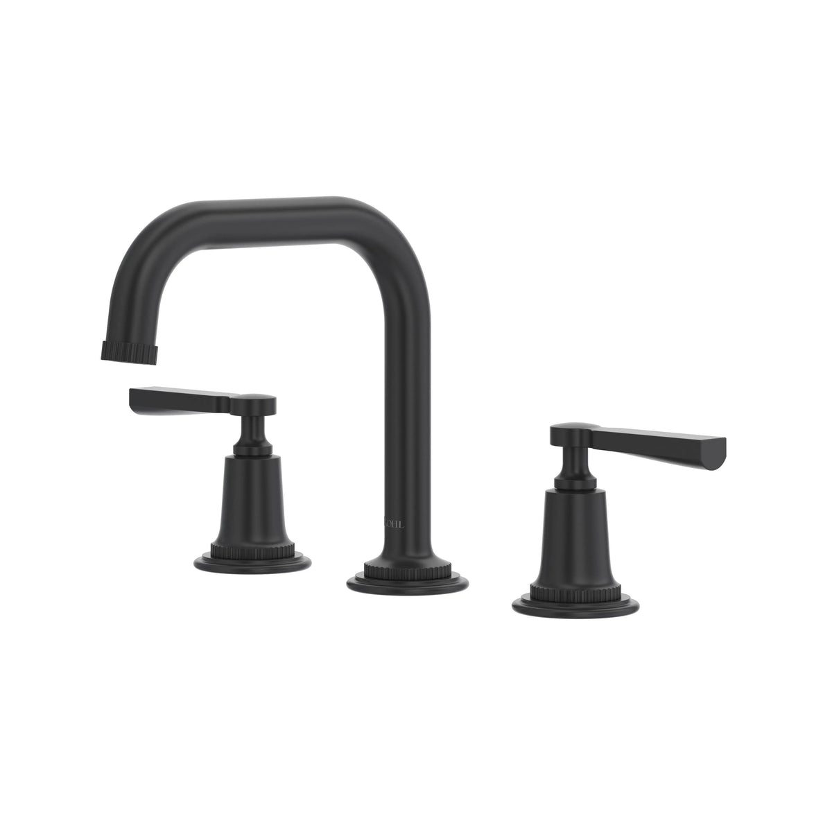 ROHL Apadana Widespread Lavatory Faucet With U-Spout AD09D3LR - Matte Black