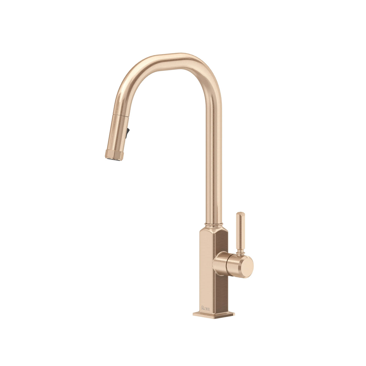 ROHL Apothecary Pull-Down Kitchen Faucet With U-Spout AP56D1 - Vintage Gold