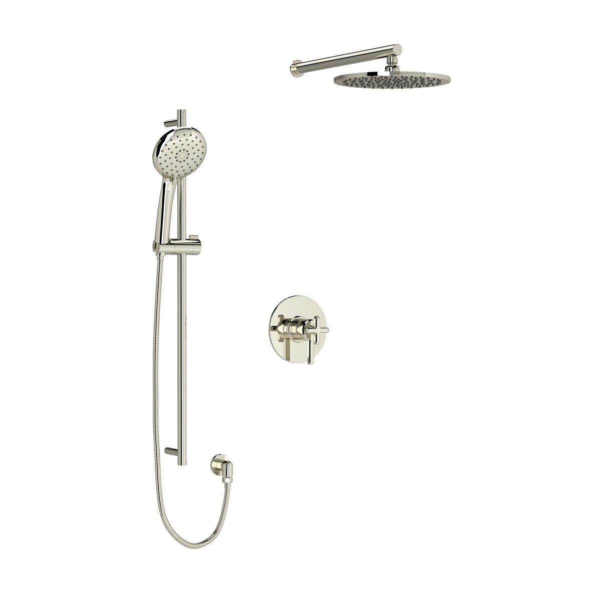ROHL Apothecary Shower Kit 323 Trim TKIT323AP - Polished Nickel