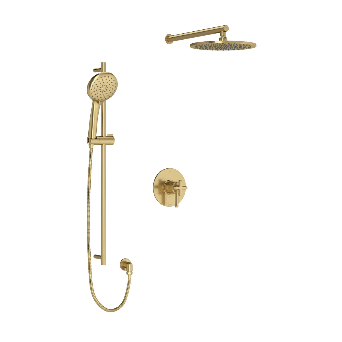 ROHL Apothecary Shower Kit 323 Trim TKIT323AP - Antique Gold