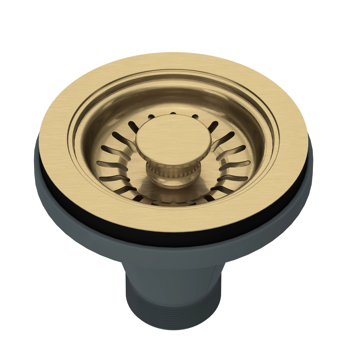 ROHL Basket Strainer 738 - Antique Gold
