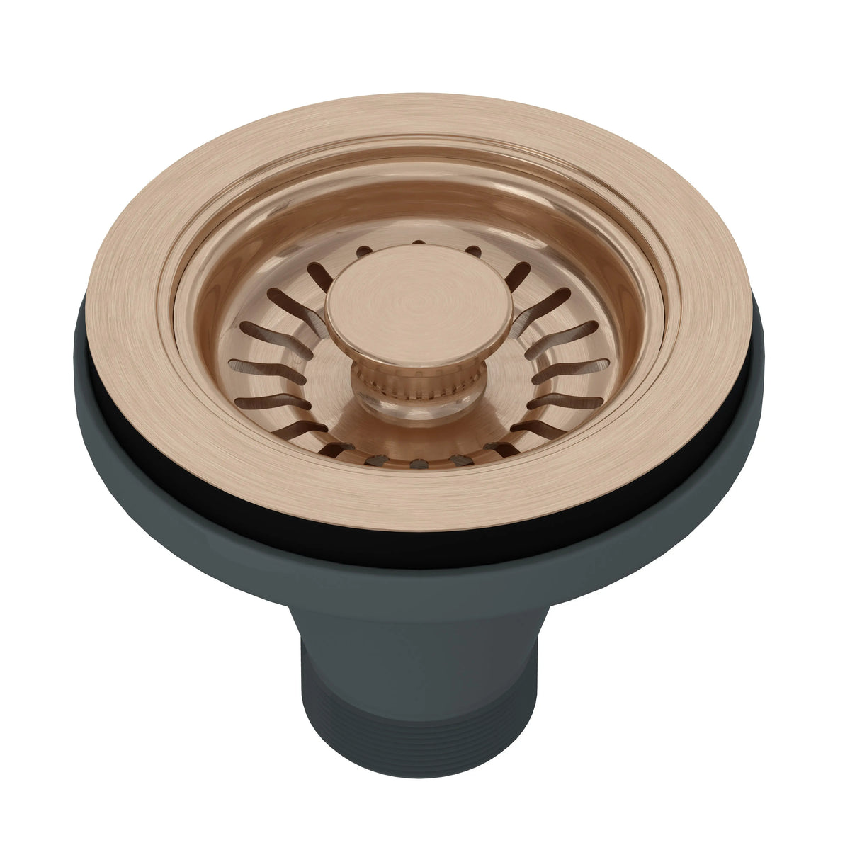 ROHL Basket Strainer 738 - Vintage Gold
