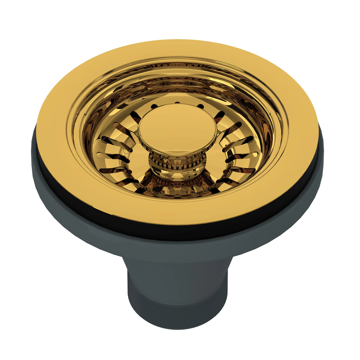 ROHL Basket Strainer 738 - Unlacquered Brass