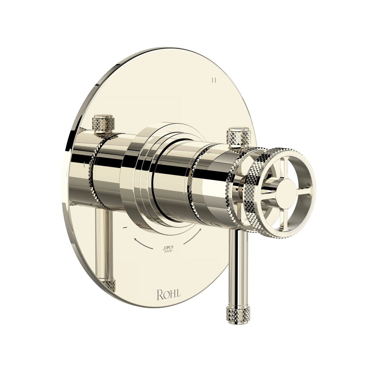 ROHL Campo 1/2" Therm & Pressure Balance Trim With 3 Functions TCP47W1 - Polished Nickel