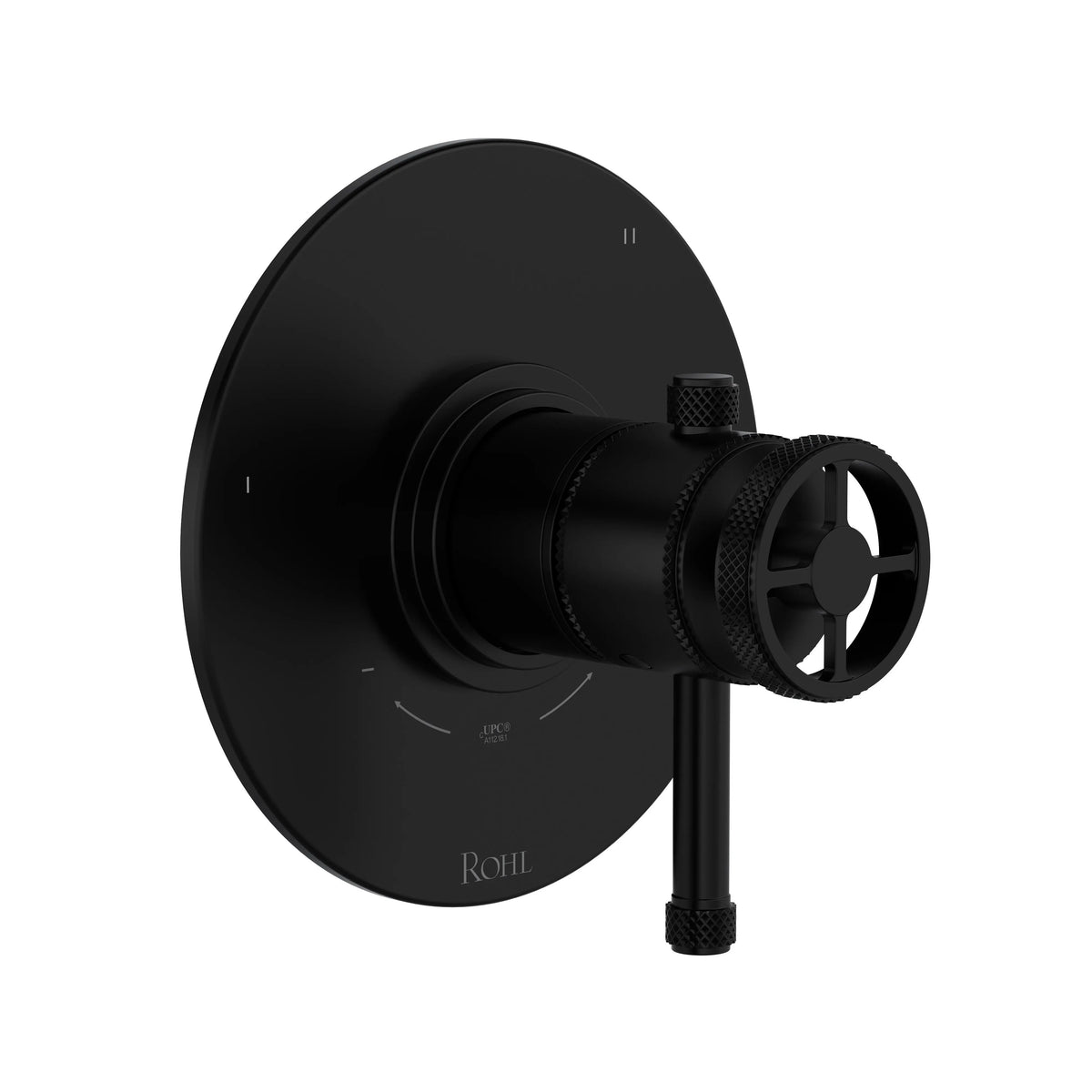 ROHL Campo 1/2" Therm & Pressure Balance Trim With 5 Functions TCP45W1 - Matte Black