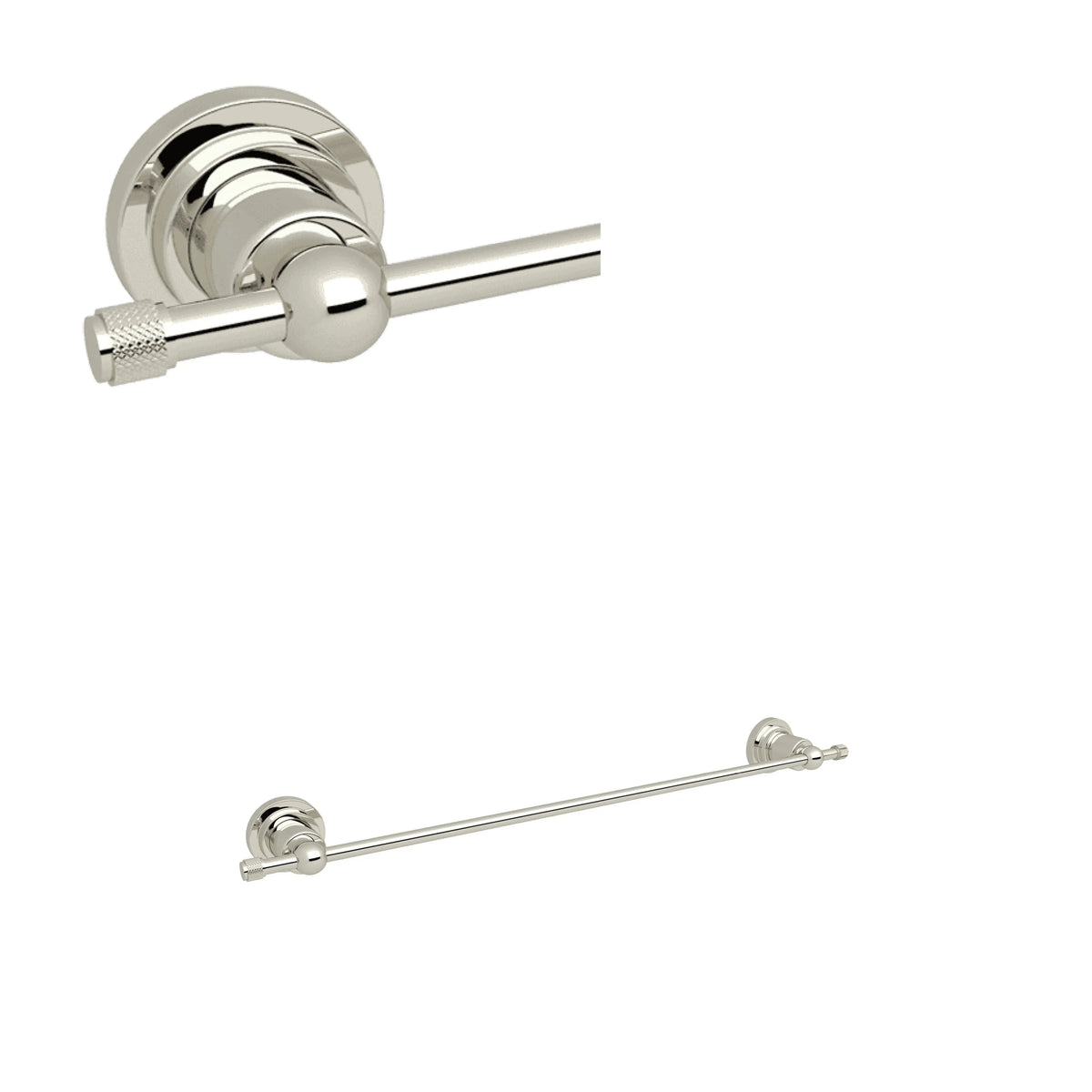 ROHL Campo 18" Towel Bar A1484IW - Polished Nickel