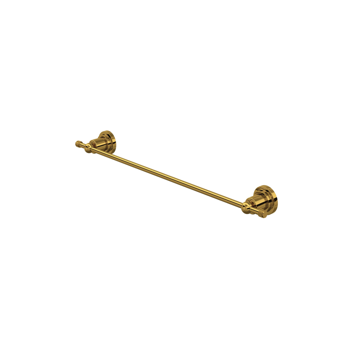 ROHL Campo 18" Towel Bar A1484IW - Unlacquered Brass