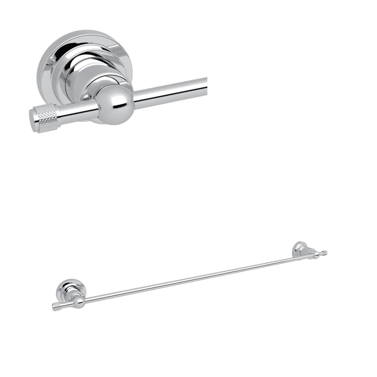 ROHL Campo 24" Towel Bar A1486IW - Polished Chrome