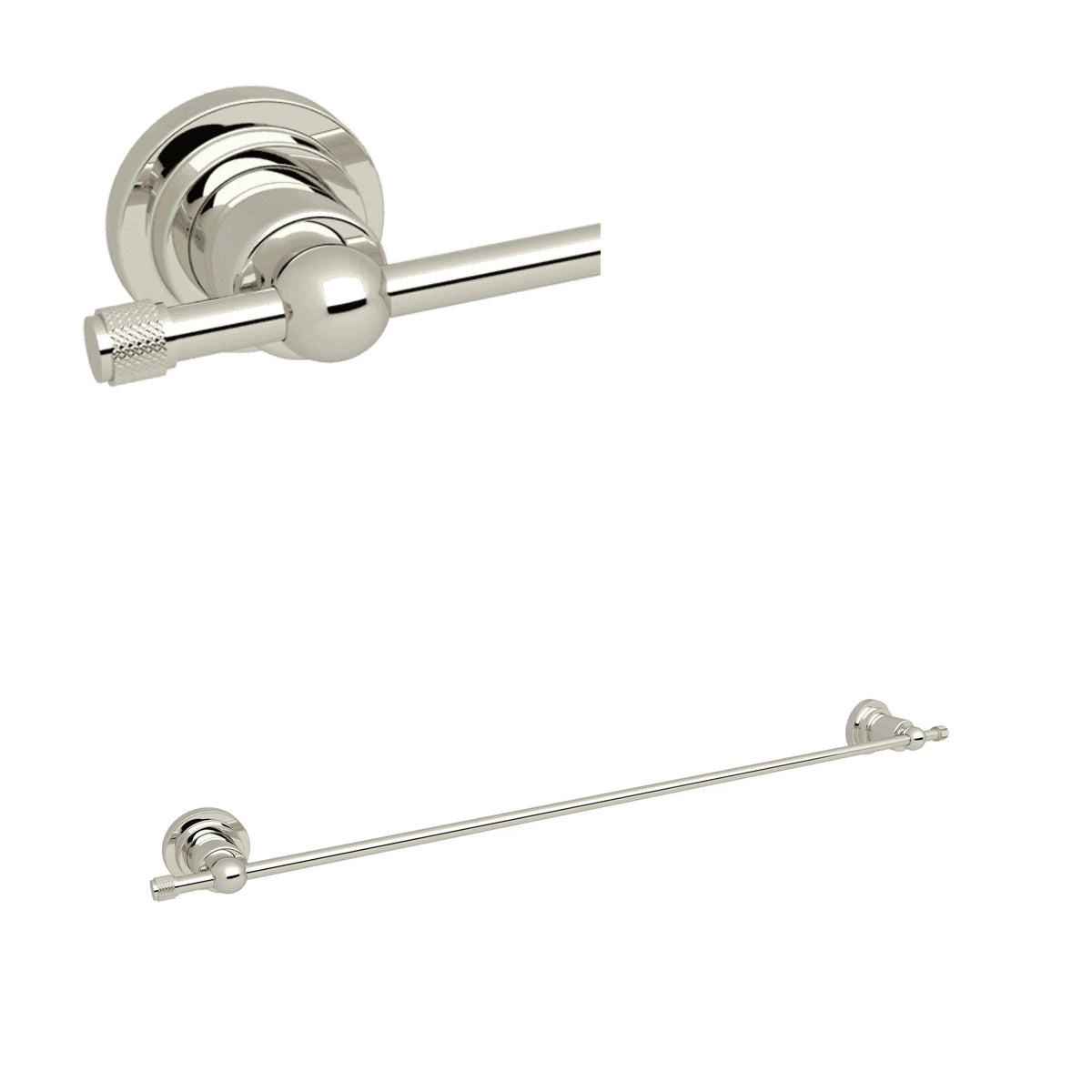 ROHL Campo 24" Towel Bar A1486IW - Polished Nickel