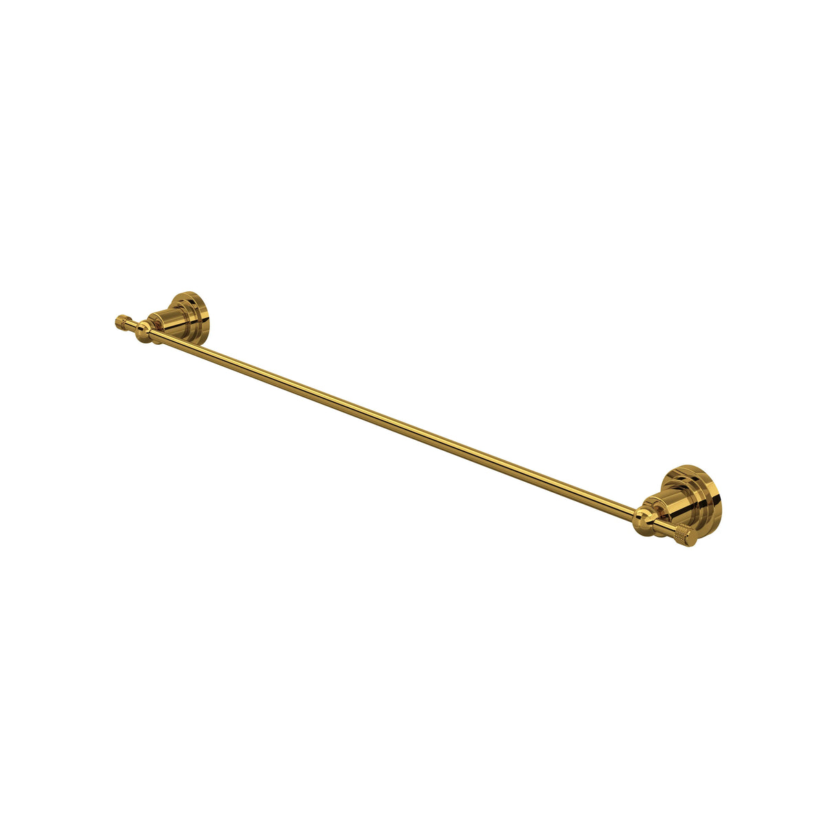 ROHL Campo 24" Towel Bar A1486IW - Unlacquered Brass