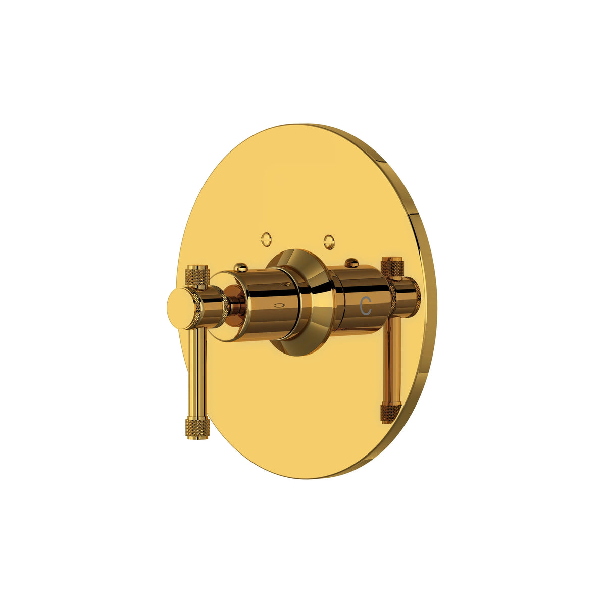 ROHL Campo 3/4" Thermostatic Trim Without Volume Control A4914IL - Unlacquered Brass