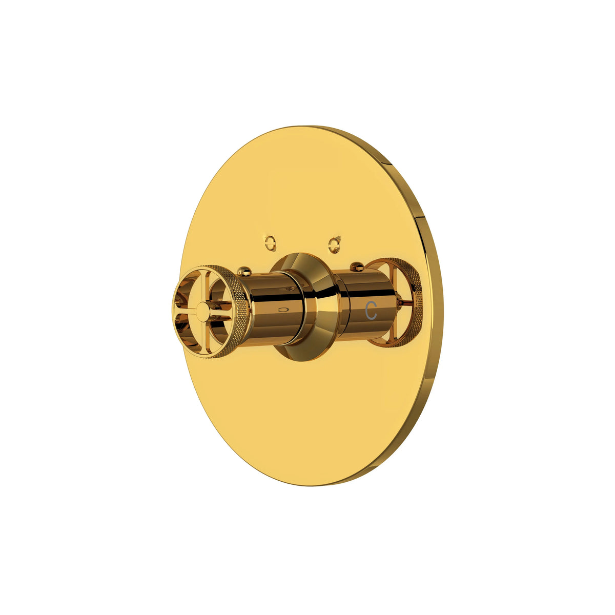 ROHL Campo 3/4" Thermostatic Trim Without Volume Control A4914IW - Unlacquered Brass