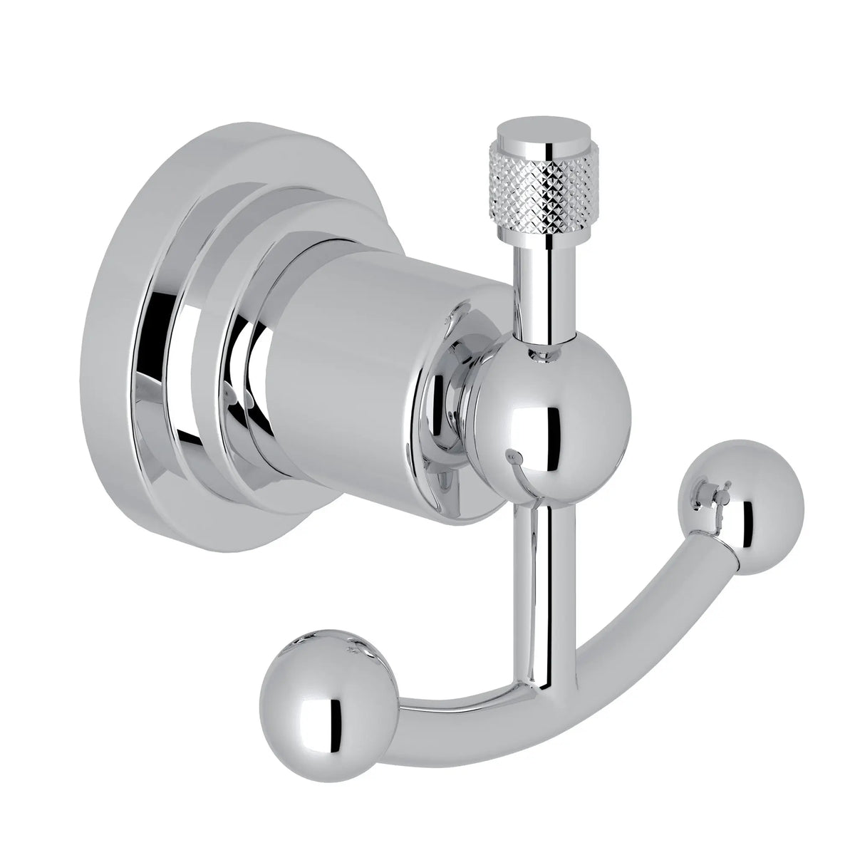 ROHL Campo Double Robe Hook A1481IW - Polished Chrome