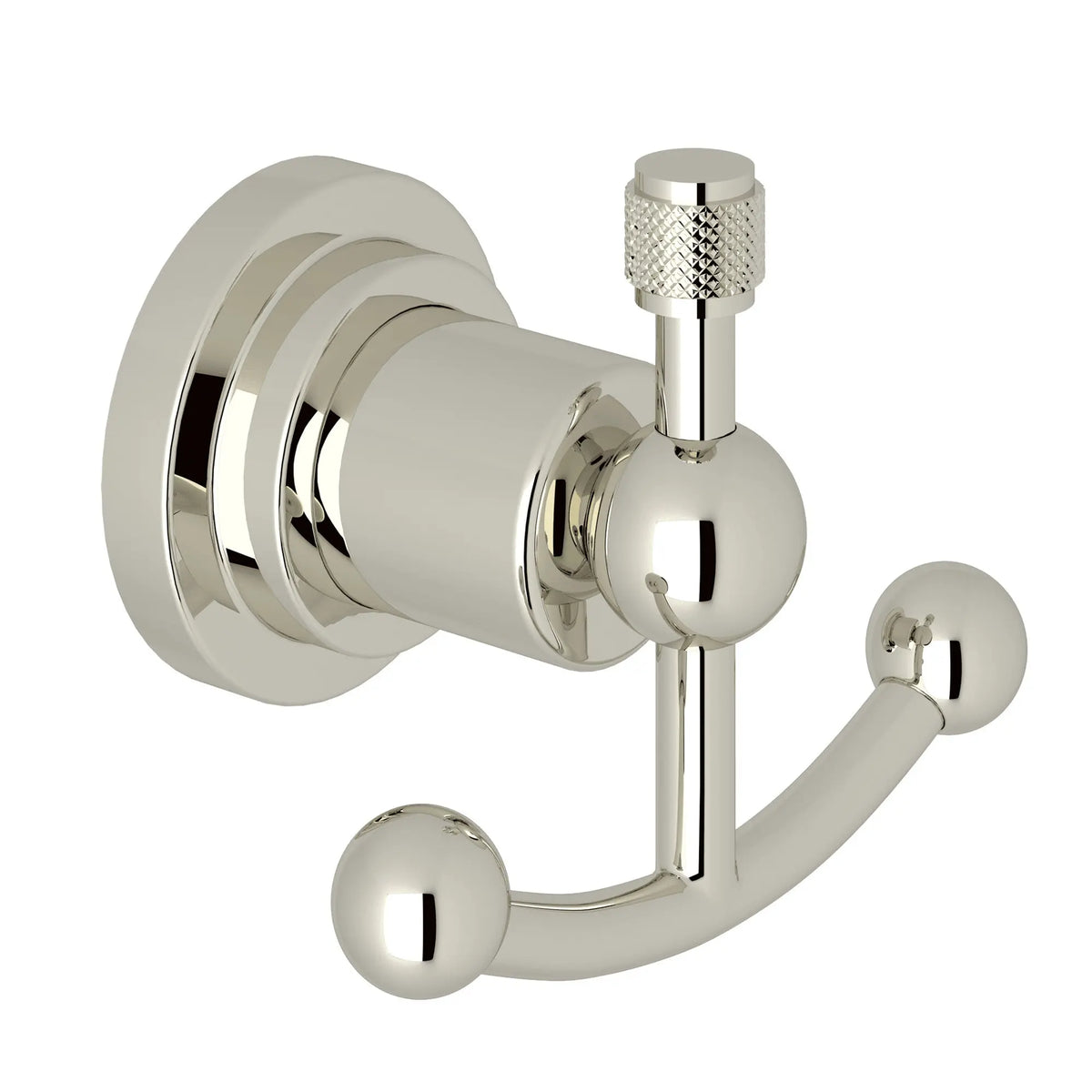 ROHL Campo Double Robe Hook A1481IW - Polished Nickel