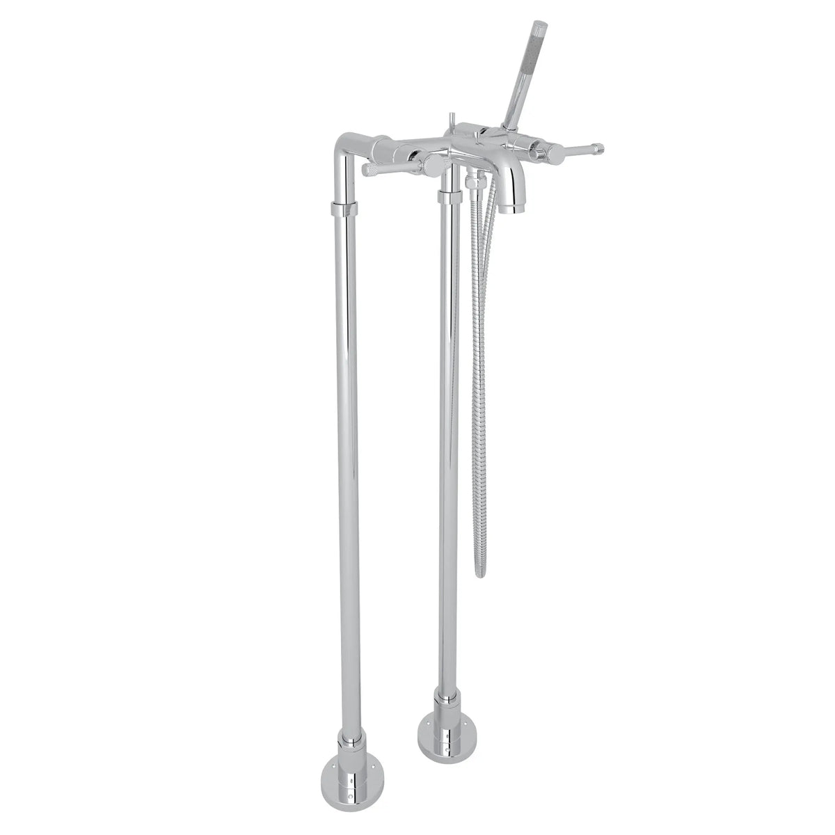 ROHL Campo Floor Mount Tub Filler AKIT3302NIL - Polished Chrome