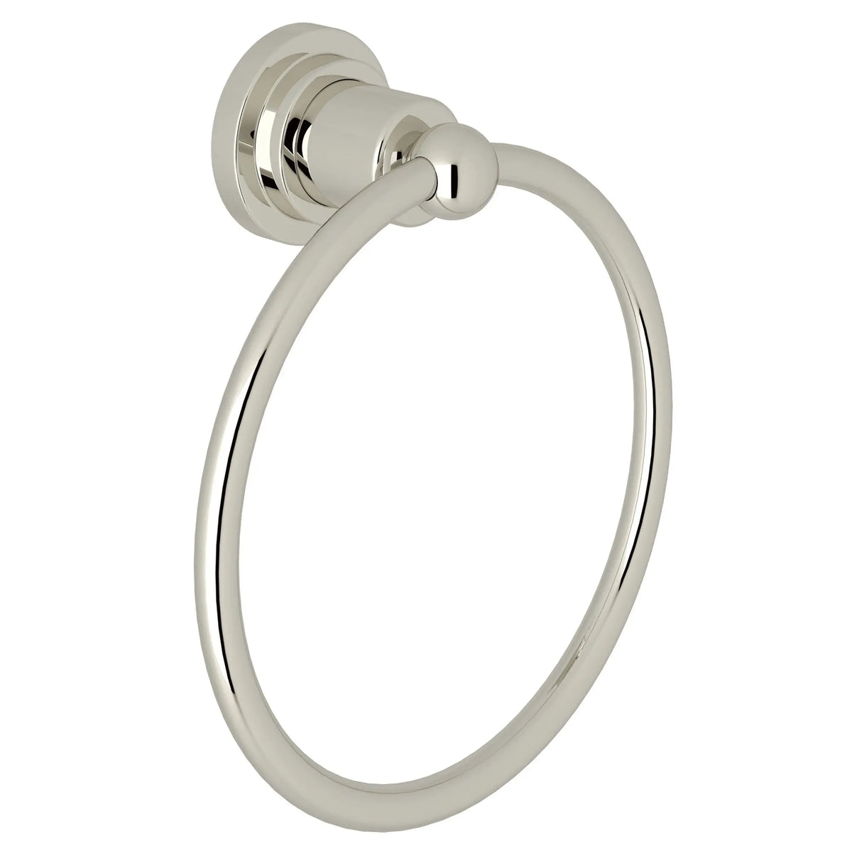 ROHL Campo Towel Ring A1485IW - Polished Nickel
