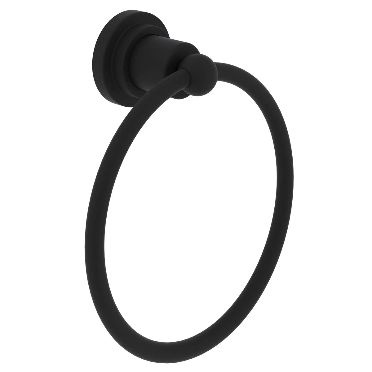 ROHL Campo Towel Ring A1485IW - Matte Black