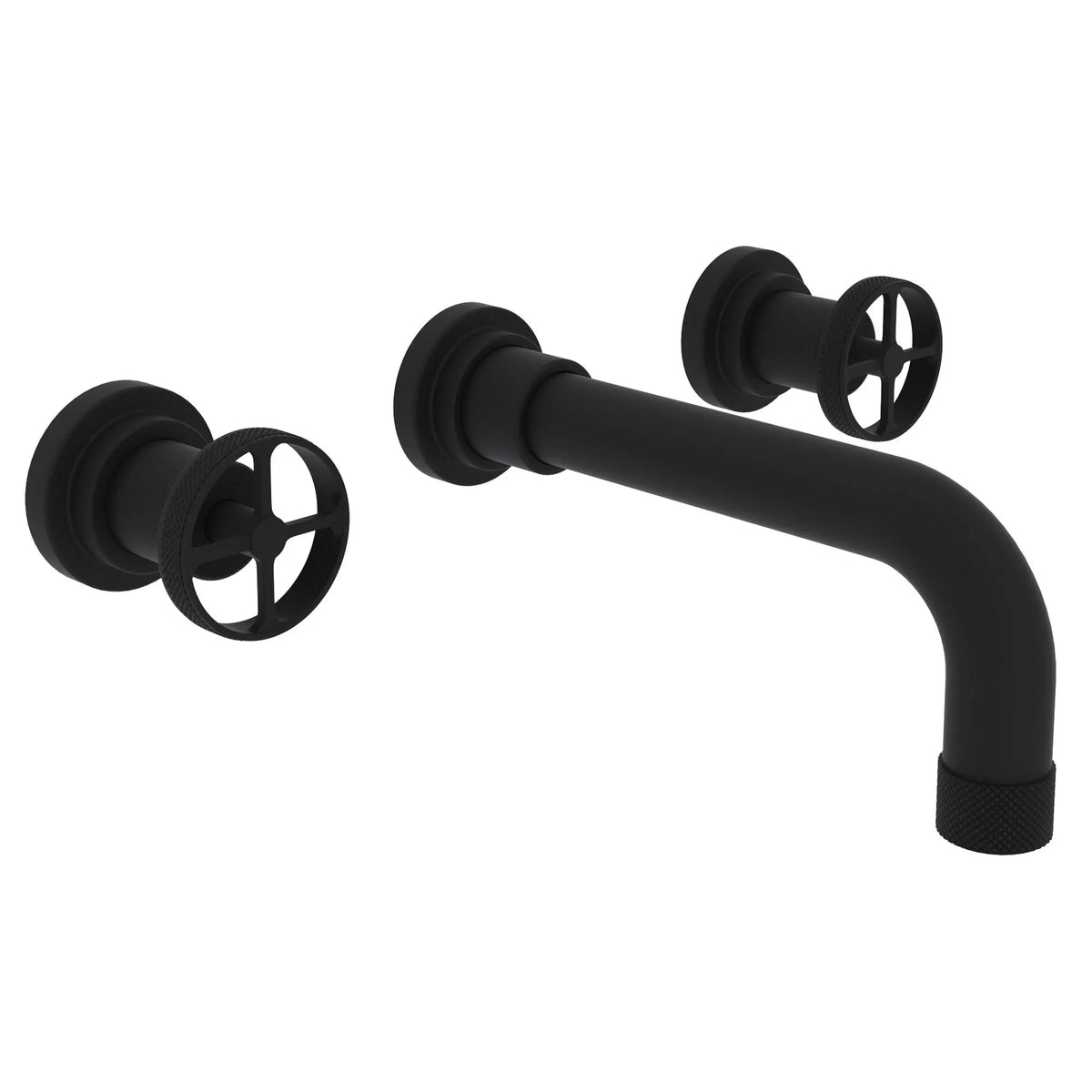 ROHL Campo Wall Mount Lavatory Faucet Trim A3307IW - Matte Black