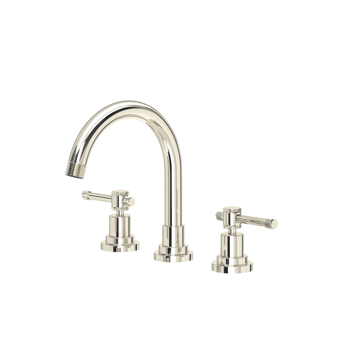 ROHL Campo Widespread Lavatory Faucet With C-Spout CP08D3IL - Polished Nickel