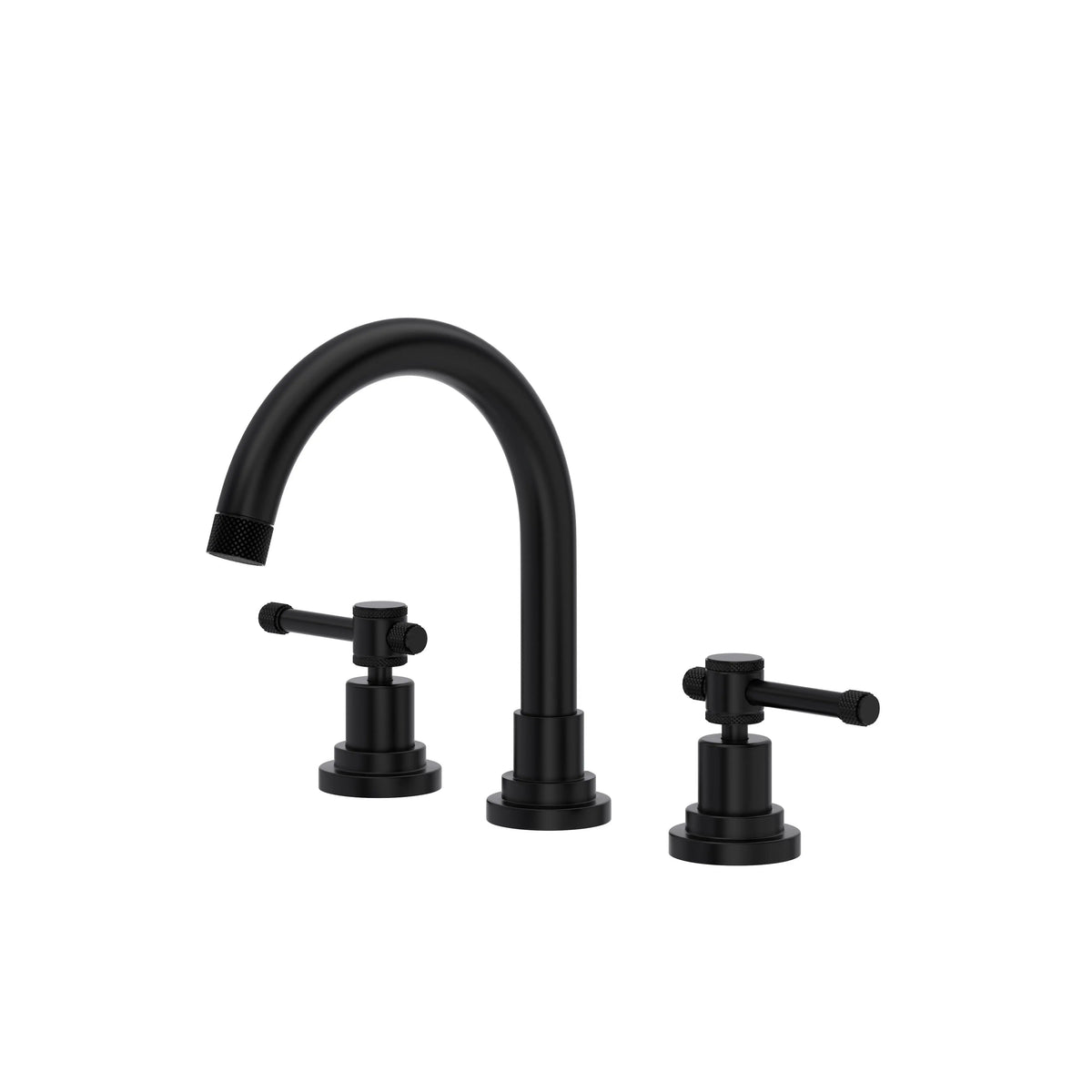 ROHL Campo Widespread Lavatory Faucet With C-Spout CP08D3IL - Matte Black