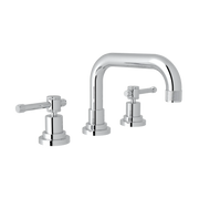 ROHL Campo Widespread Lavatory Faucet With U-Spout A3318IL - Polished Chrome