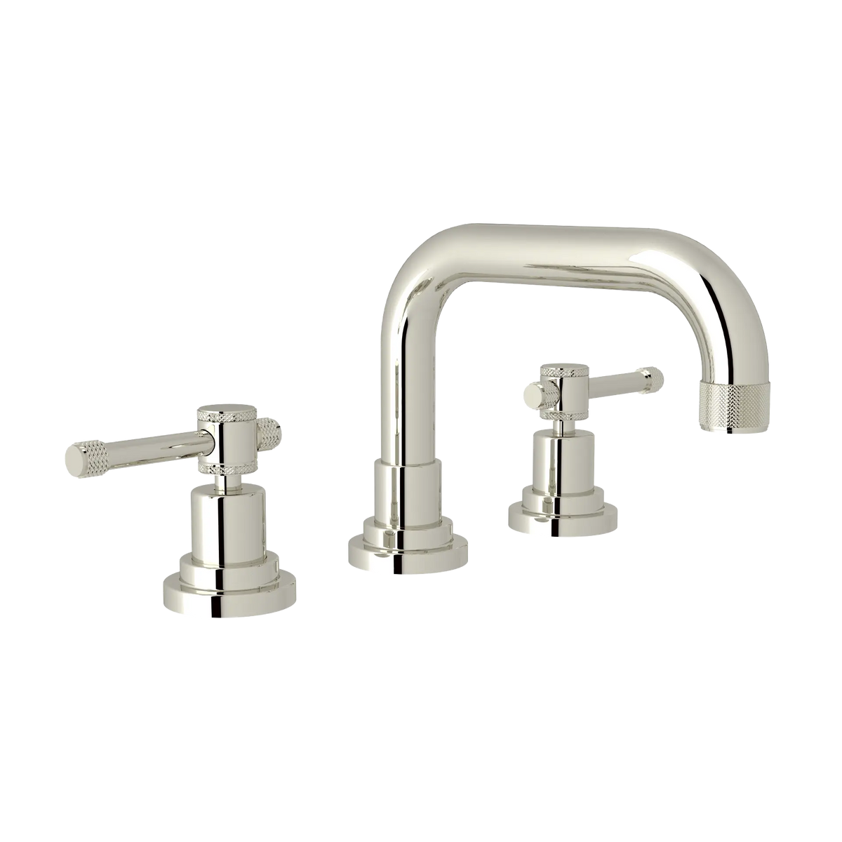 ROHL Campo Widespread Lavatory Faucet With U-Spout A3318IL - Polished Nickel