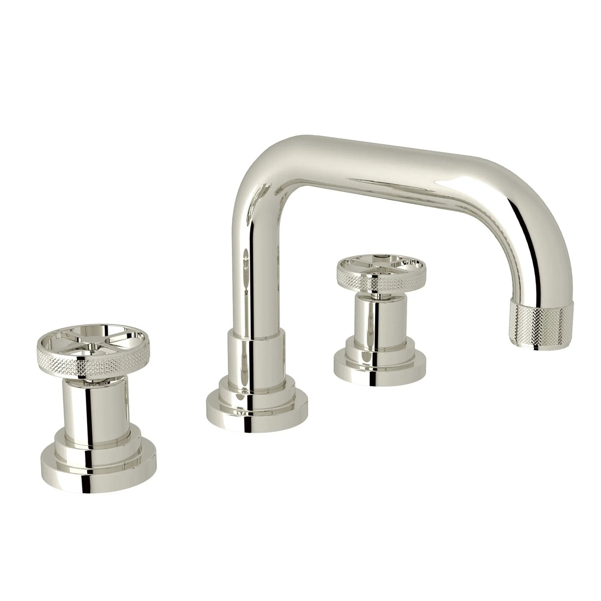 ROHL Campo Widespread Lavatory Faucet With U-Spout A3318IW - Polished Nickel